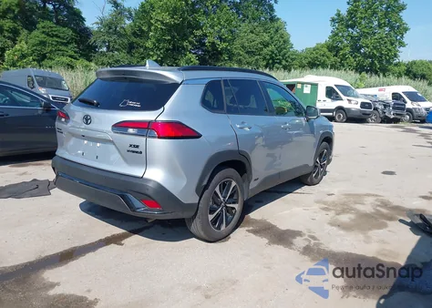 2024 Toyota Corolla Cross Hybrid Xse из США, поврежденный, VIN 7MUFBABG5RV051062